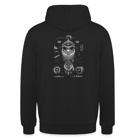 Ducati supersport [Hoodie] - Top-Down Tech - Print op de achterkant