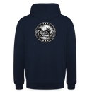 Honda nc 700 [Sudadera con capucha] - Insignia Grunge - Impresión trasera