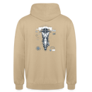 Honda nc 700 [Hoodie] - Top-Down Tech - Rücken Print