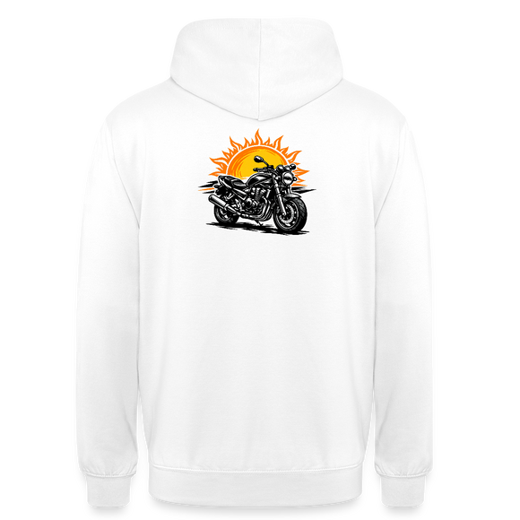 Suzuki gsf 650 [Felpa con cappuccio] - Sunset Split - Stampa sul retro