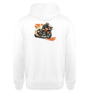 Honda nc 700 [Sudadera con capucha] - Retro Rallye - Impresión trasera