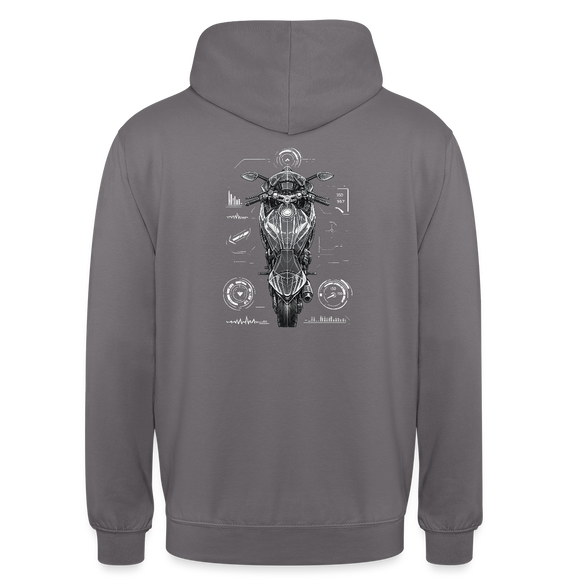 Ducati supersport [Hoodie] - Top-Down Tech - Print op de achterkant