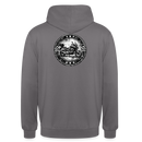 Honda nc 700 [Sudadera con capucha] - Insignia Grunge - Impresión trasera