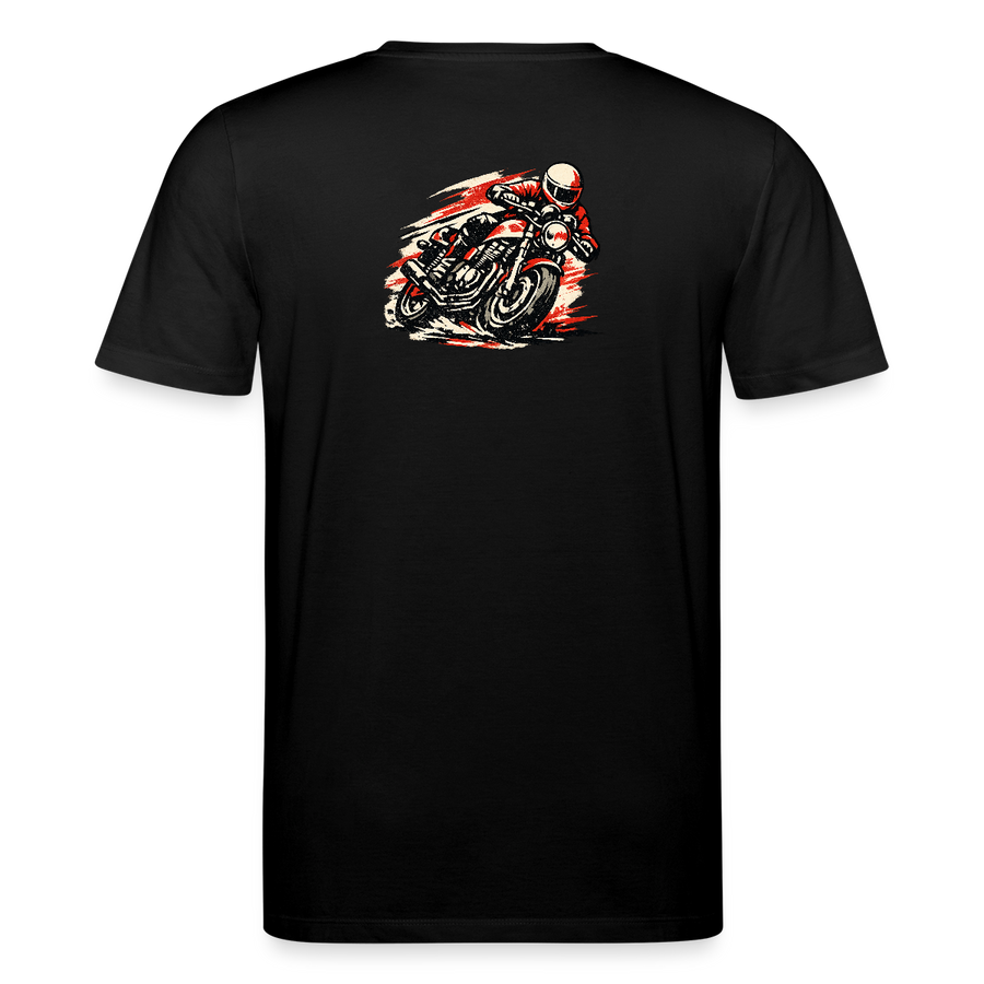 Suzuki gsf 650 [T-Shirt] - Rajd retro - Nadruk na plecach