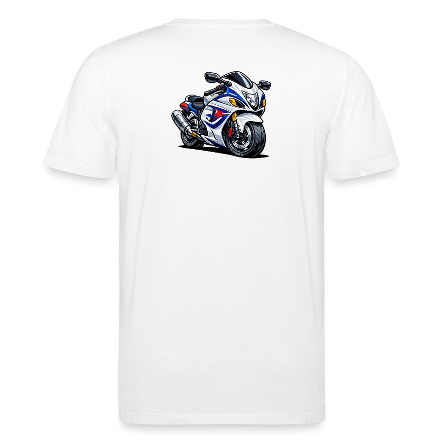 Suzuki hayabusa gsx1300r [T-Shirt] - Dessin animé - Impression au dos