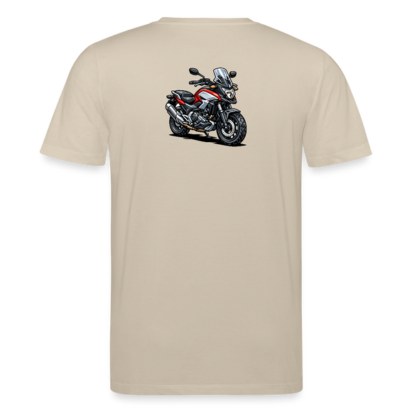 Honda nc 700 [T-shirt] - karikatuur - print op de achterkant
