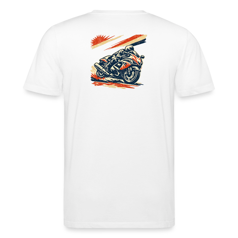 Suzuki hayabusa gsx1300r [T-shirt] - Rally retrò - Stampa sul retro