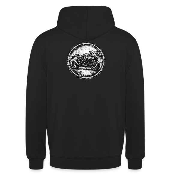 Suzuki gsx-r 600 [Sudadera con capucha] - Insignia Grunge - Impresión trasera