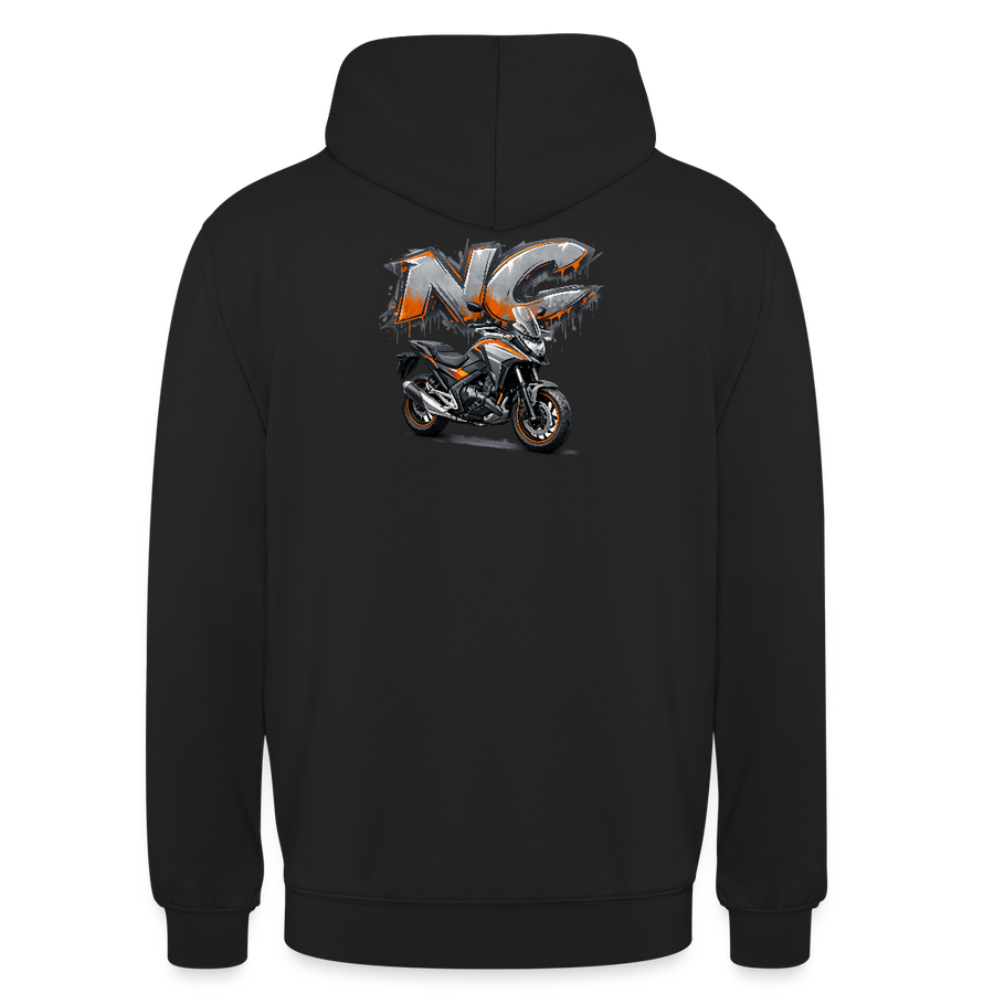 Honda nc 700 [Bluza z kapturem] – Graffiti Float – Nadruk z tyłu