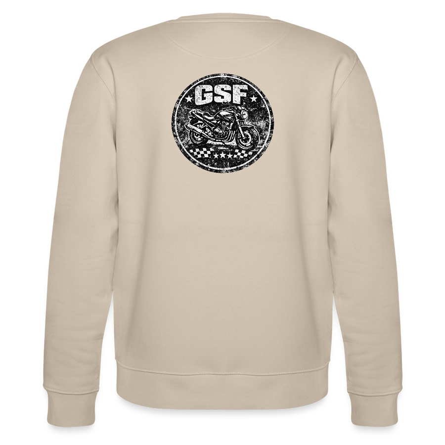 Suzuki gsf 650 [Sweatshirt] - Grunge Badge - Rücken Print