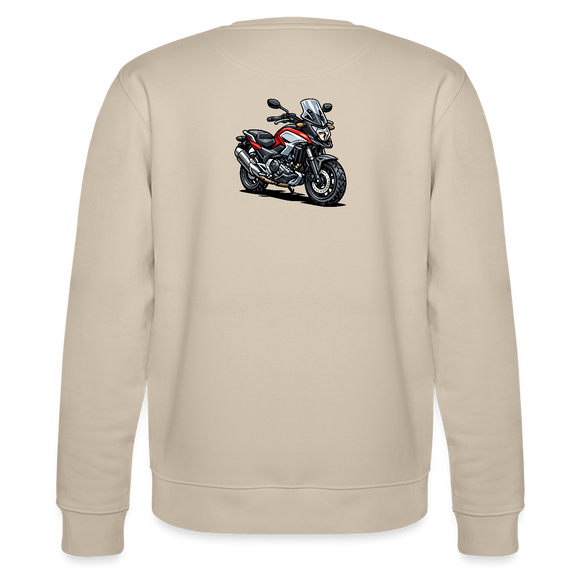 Honda nc 700 [Sudadera] - Caricatura - Impresión trasera