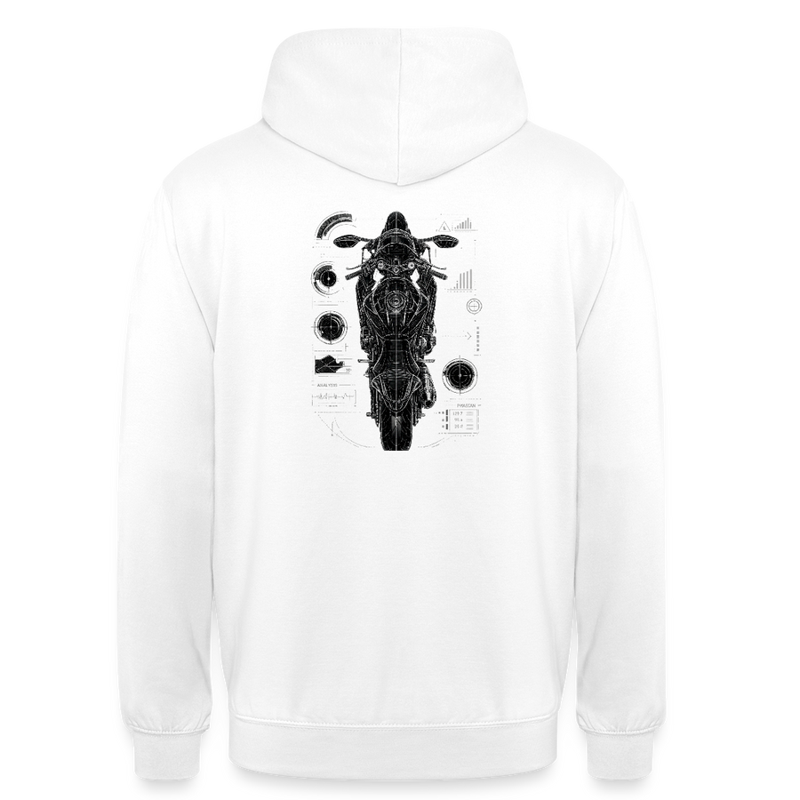 Suzuki gsx-r 600 [Felpa con cappuccio] - Tecnologia top-down - Stampa sul retro