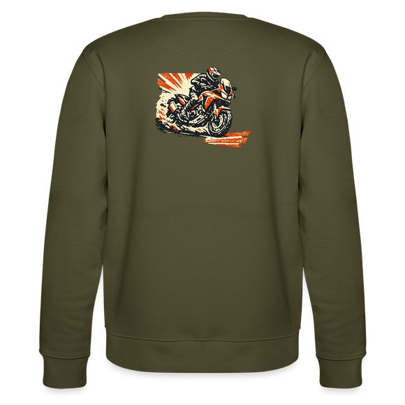 Honda nc 700 [Sweatshirt] - Retro Rallye - Rücken Print