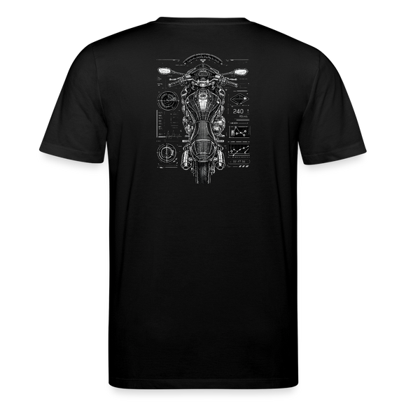 Suzuki gsf 650 [Camiseta] - Top-Down Tech - Impresión trasera