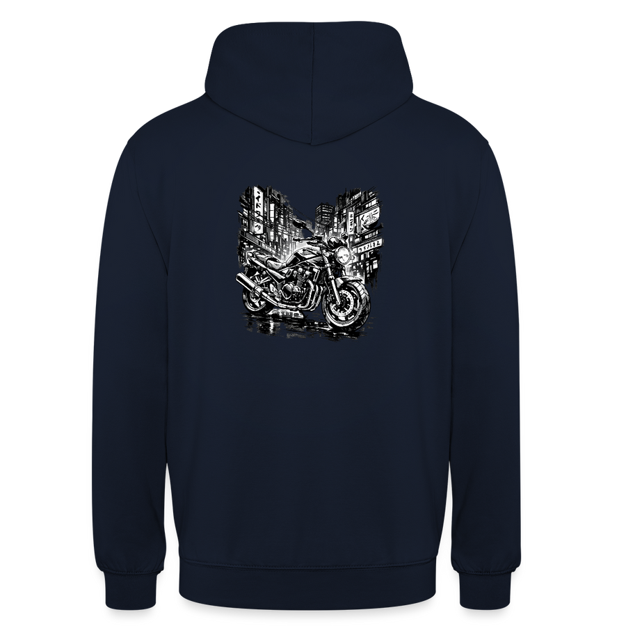 Suzuki gsf 650 [Sudadera con capucha] - Manga Neon City - Impresión trasera