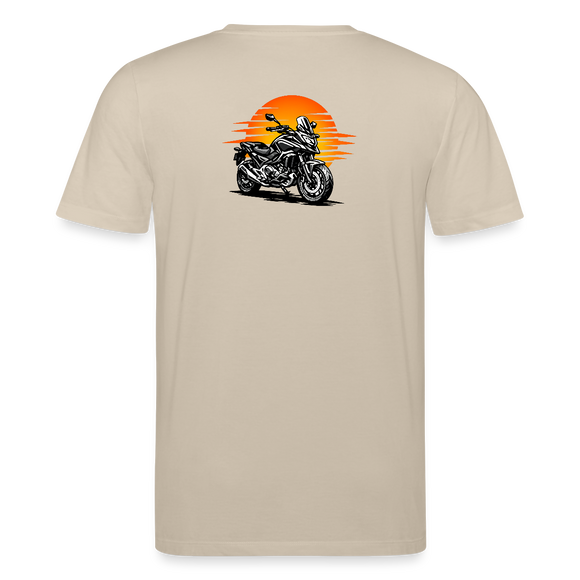 Honda nc 700 [Camiseta] - Sunset Split - Estampado trasero