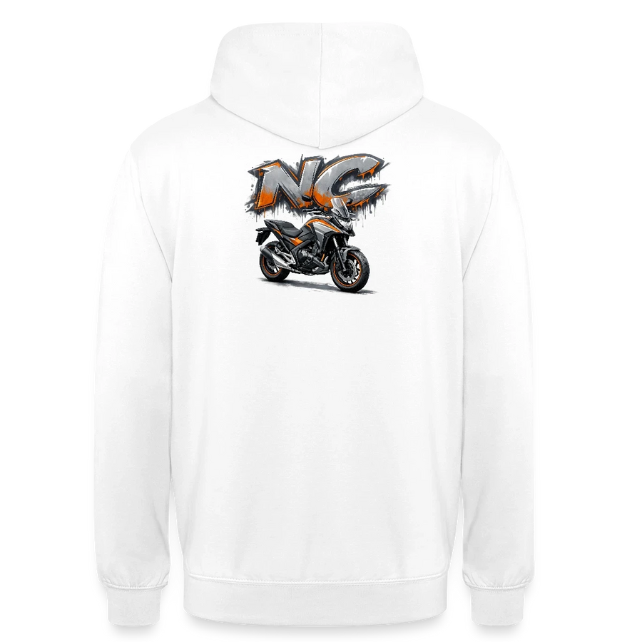 Honda nc 700 [Bluza z kapturem] – Graffiti Float – Nadruk z tyłu