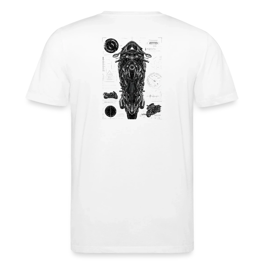 Suzuki hayabusa gsx1300r [T-shirt] - Tecnologia top-down - Stampa sul retro