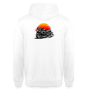 Suzuki hayabusa gsx1300r [Hoodie] - Sunset Split - Tilbage Print