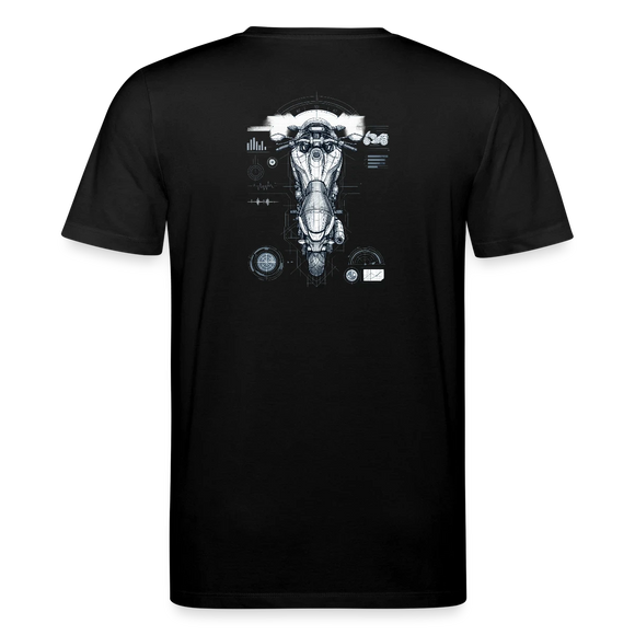 Honda NC 700 [T-shirt] - Top-Down Tech - Print op de achterkant