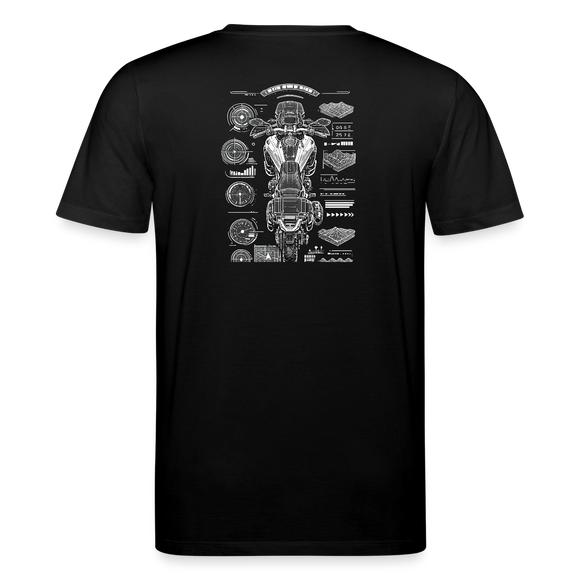 Suzuki dl 800 [Camiseta] - Top-Down Tech - Impresión trasera