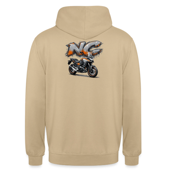 Honda nc 700 [Hoodie] - Graffiti Float - Impresión trasera