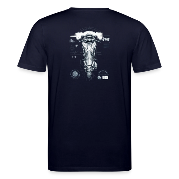 Honda NC 700 [T-shirt] - Top-Down Tech - Print op de achterkant
