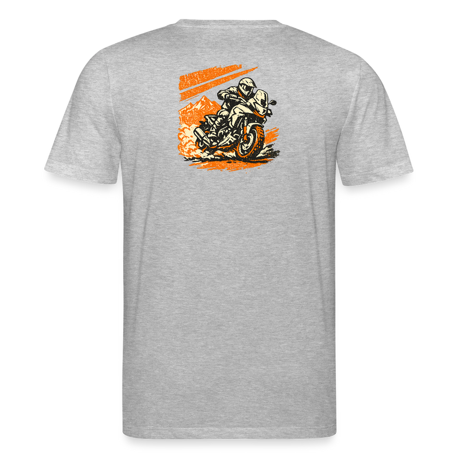 Honda nc 700 [T-shirt] - Retro Rallye - Bagsidetryk