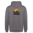 Suzuki gsf 650 [Felpa con cappuccio] - Sunset Split - Stampa sul retro