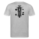 Suzuki gsf 650 [Camiseta] - Top-Down Tech - Impresión trasera