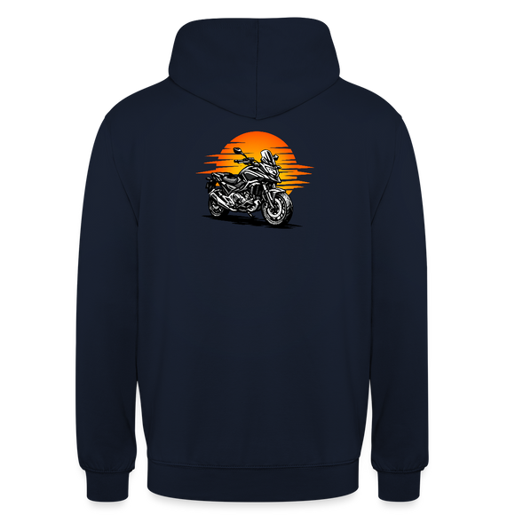 Honda NC 700 [Hoodie] - Sunset Split - Print op de achterkant