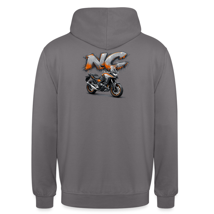 Honda nc 700 [Bluza z kapturem] – Graffiti Float – Nadruk z tyłu
