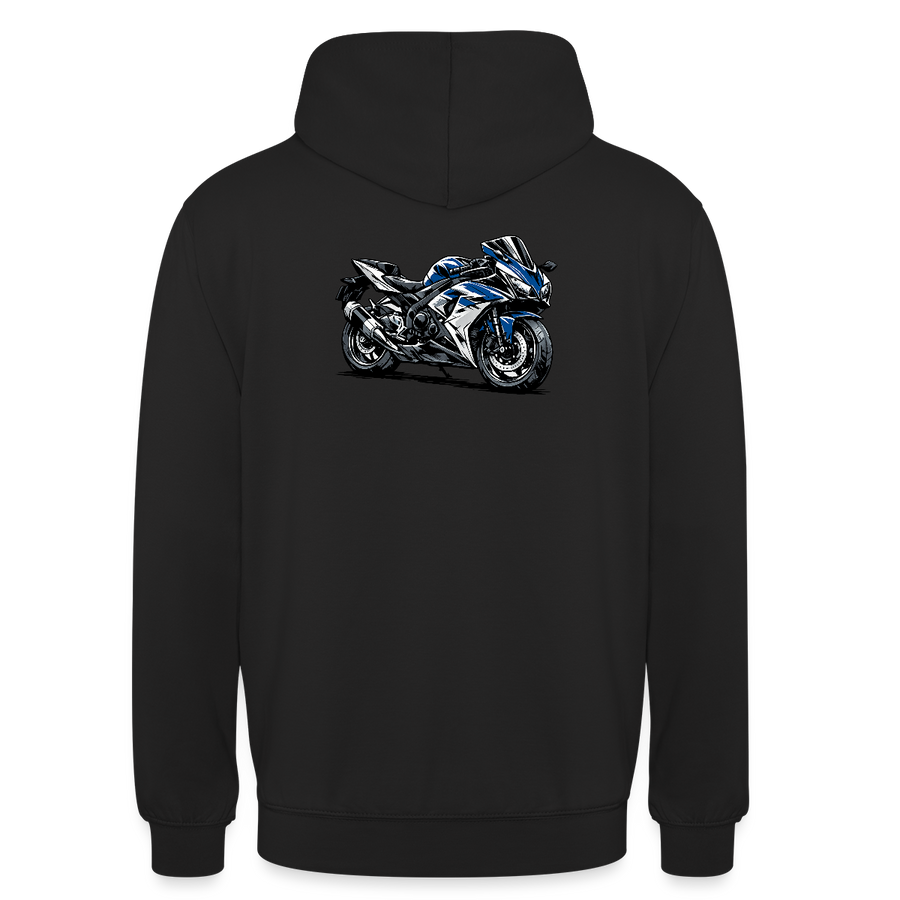 Suzuki GSX-R 600 [Felpa con cappuccio] - Manga Neon City - Stampa sul retro