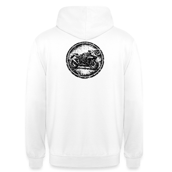 Suzuki gsx-r 600 [Sudadera con capucha] - Insignia Grunge - Impresión trasera