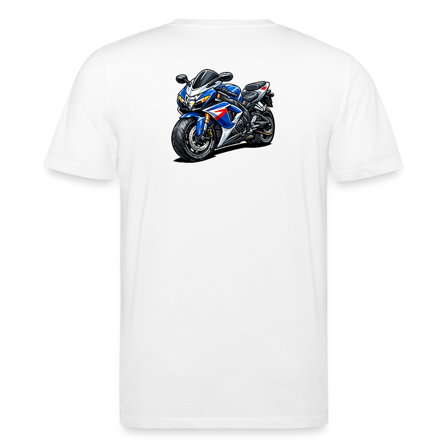 Suzuki gsx-r 600 [T-Shirt] - Karikatur - Rücken Print