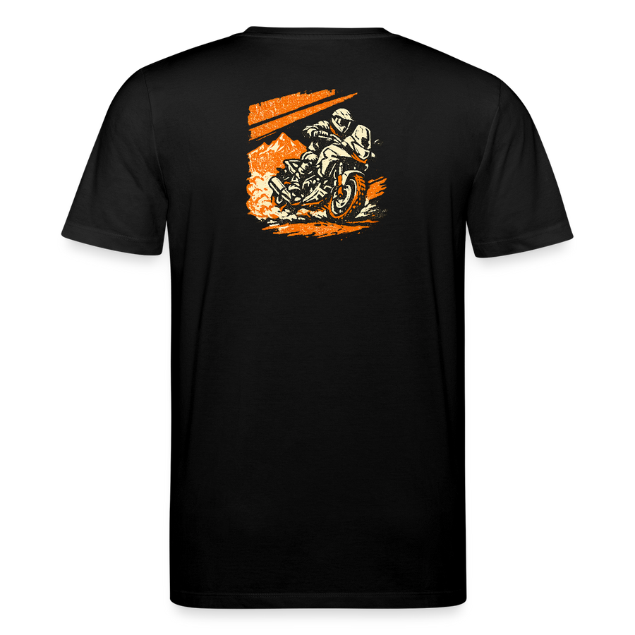 Honda nc 700 [T-shirt] - Retro Rallye - Bagsidetryk