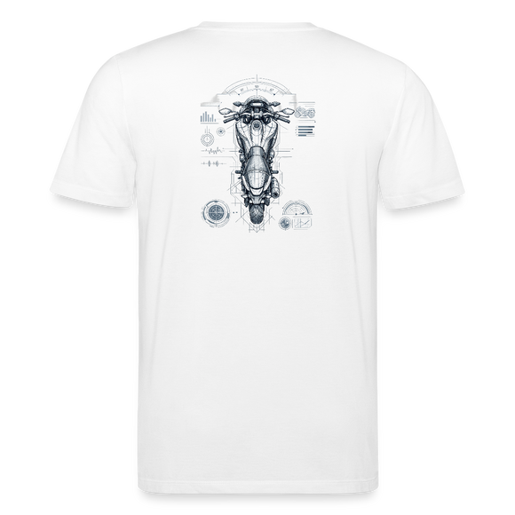 Honda NC 700 [T-shirt] - Top-Down Tech - Print op de achterkant