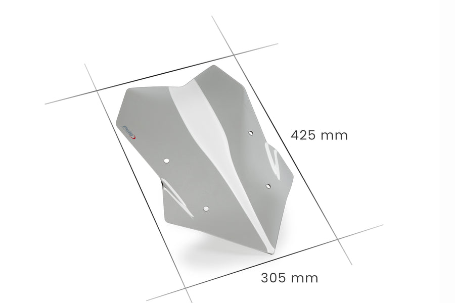 YAMAHA TRACER 9 GT PLUS [2024] – sportsskjerm – matt svart