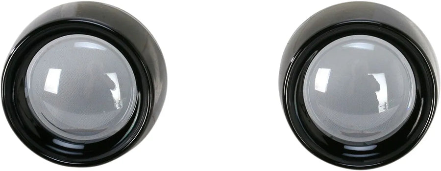 Harley-Davidson Sportster S [Kuryakyn] -deep-getrokken decoratieve ringen met glas voor kogelindicatoren