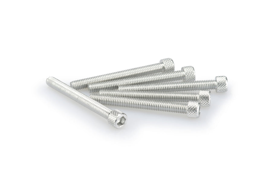 KTM RC 390 [2025] – Nakrętki wykonane z aluminium anodowanego – kolor srebrny