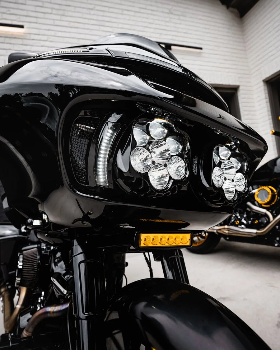 harley-davidson road glide st [CUSTOM DYNAMICS] – Genesis® 4 Dynamic LED Road Glide® ventiliacijos įdėklai