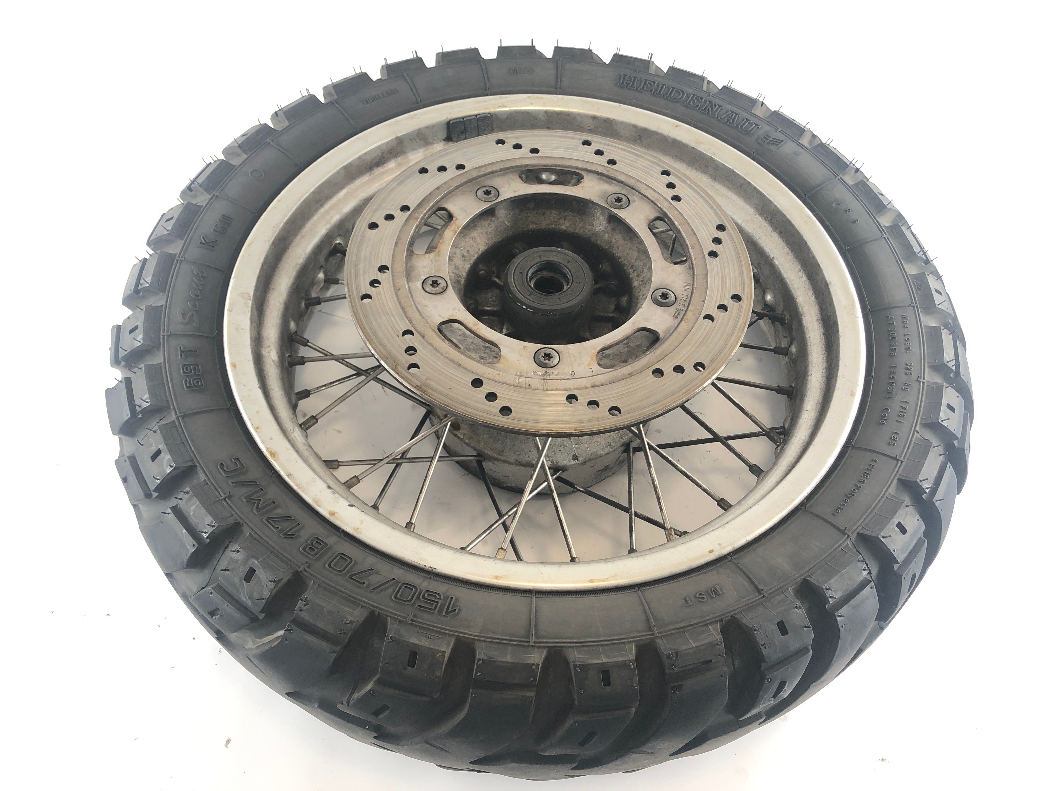 Triumph Tiger 955i 709EN [2001] - Rear wheel rim with brake disc