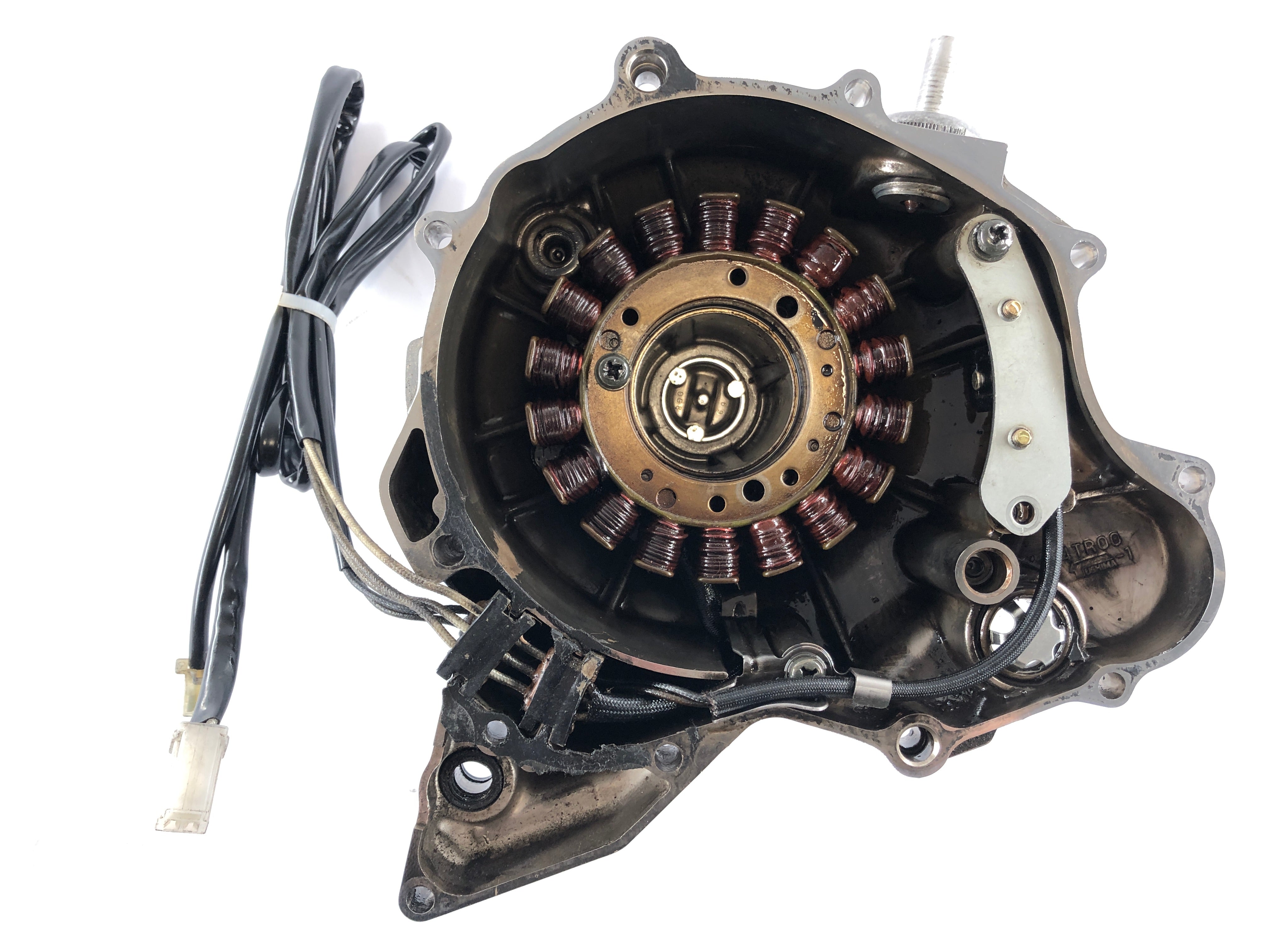 Yamaha XVS 650 Drag Star 4VR [1997] - Alternator cover with stator alternator