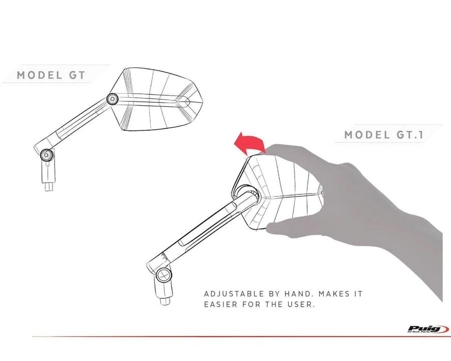 HARLEY DAVIDSON SPORTSTER S RH 1250 S [2025] – F1.1 Rear View Mirror – Anodized