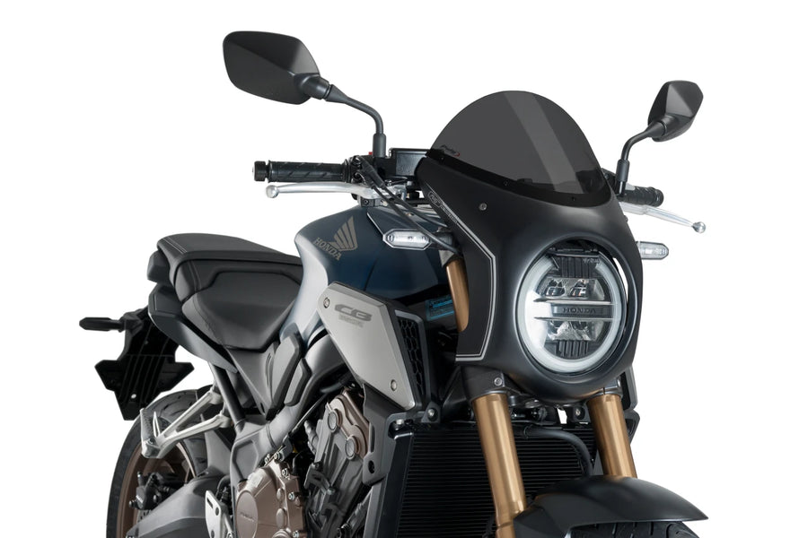 HONDA CB 650 R NEO SPORTS CAFE [2023] – Retro Fairing Screen – Svart