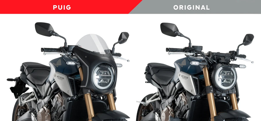 HONDA CB 650 R NEO SPORTS CAFE [2023] – Ρετρό οθόνη φέρινγκ – Διαφανές