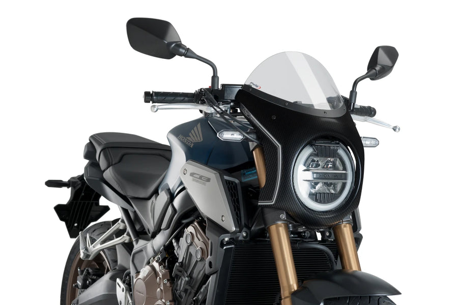 HONDA CB 650 R NEO SPORTS CAFE [2023] – Retro Fairing Screen – Svart