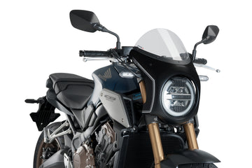 HONDA CB 650 R NEO SPORTS CAFE [2023] – Tela de carenagem retrô – Transparente - 0