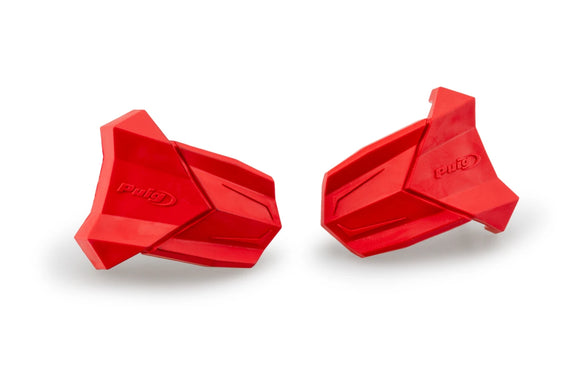 KTM 890 DUKE R [2025] – Reservedeler – Gummi endebeskyttere R19 per par – Svart