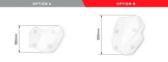 BMW F 750 GS [2024] — Регулируемый экран — Прозрачный